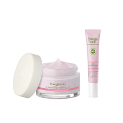 Crema ricca idratante - Lampone e Mirtillo - pelli secche o delicate + contorno occhi compreso nel prezzo en oferta