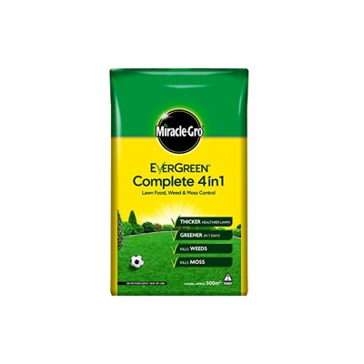 Miracle-Gro, Semi per Prato Evergreen Complete 4 in 1