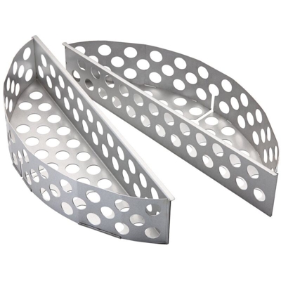 Rösle 25032 Kohlekorb 2er-Set für Kohlegrill 50 cm