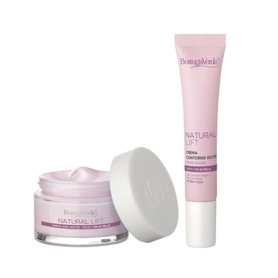 Natural Lift - Crema viso notte prime rughe, effetto levigante + + Contorno occhi compreso nel prezzo