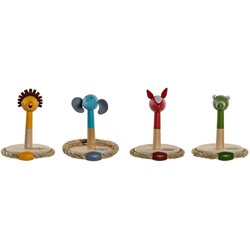 Gioco di Legno DKD Home Decor Legno (4 pcs) (12 x 12 x 14 cm) en oferta