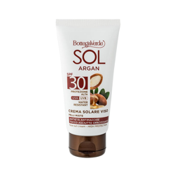 SOL Argan - Crema solare viso - SPF30 protezione alta per pelli miste características