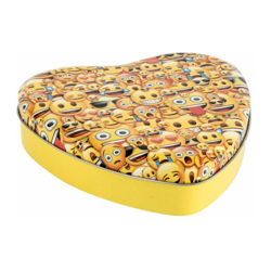 Scatola Decorativa Metallo Emoji (17 x 15 x 4 cm) - Dkd Home Decor en oferta