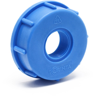 Adattatore IBC in plastica - Filettatura interna 24,66 mm (3/4') per serbatoi con filettatura S60x6