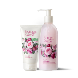 Offerta Rosa : crema mani + lavamani en oferta