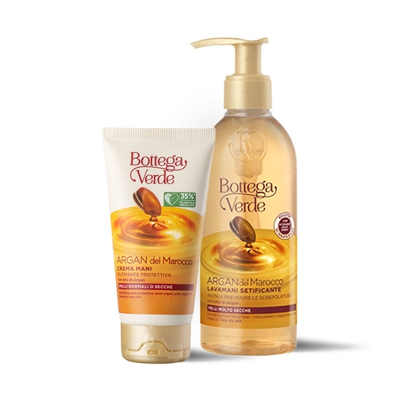 Offerta Argan crema mani + lavamani