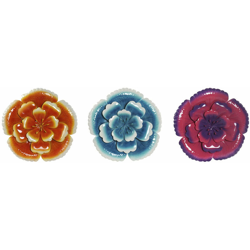 Decorazione da Parete DKD Home Decor Metallo (3 pcs) (30 x 4 x 30 cm) en oferta