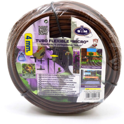 S&M 544835 Microtubo Flessibile 4X6Mm Marrone 25 Metri Irrigazione A Gocciola, en oferta