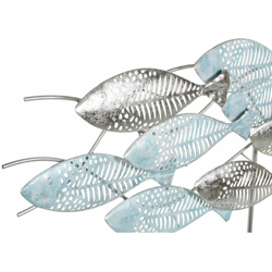 Statua Decorativa DKD Home Decor Metallo (2 pcs) (65.4 x 9 x 39.5 cm) características