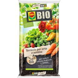 Terriccio BIO per Orto e Semina 80 Lt - Compo en oferta