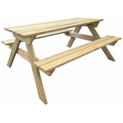 Tavolo da Picnic in Legno FSC 150x135x71,5 cm precio