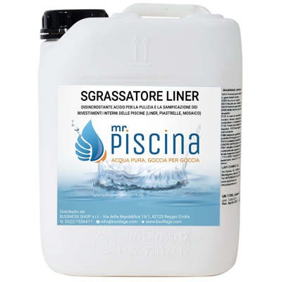 Sgrassatore Liner Confezione Da 10 Kg