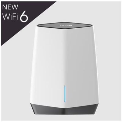 Satellite Orbi Pro WiFi 6 SXS80-100EUS con 8 Antene 5 Porte Lan Colore Bianco