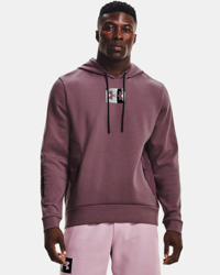 Felpa con cappuccio UA Summit Knit da uomo en oferta