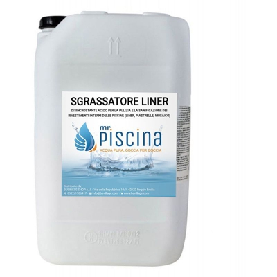 Sgrassatore Liner Confezione Da 25 Kg