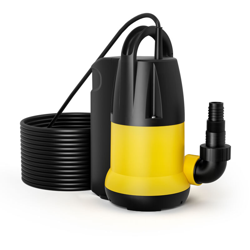 Pompa per acque reflue con portata di 12500l/h 750W altezza di mandata 8,5m particelle fino a Ø5mm en oferta