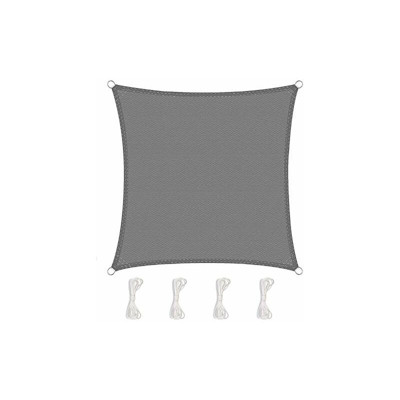 TOPLUS, tenda da sole per giardino, balcone, protezione dagli agenti atmosferici, impermeabile, rettangolare, 420D, PES, protezione UV per giardino e