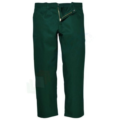 Pantalone resistente alla fiamma bizweld blue, misura s - Portwest
