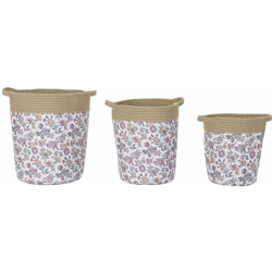 Set di Cestini Poliestere (3 pcs) - Dkd Home Decor precio