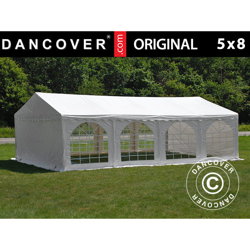 Tendone gazebo per feste Original 5x8m PVC, Bianco características