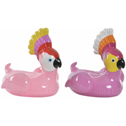 Salvadanaio DKD Home Decor Rosa Resina (2 pcs) características
