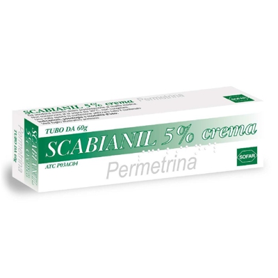 SCABIANIL 5% crema Tubo da 60 g
