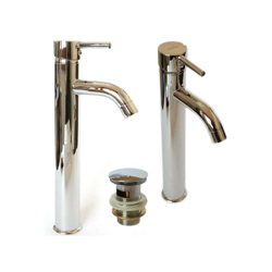 Miscelatore Rubinetto Alto Bagno Lavabo Bidet Vasca Monocomando Cromato 69015 precio