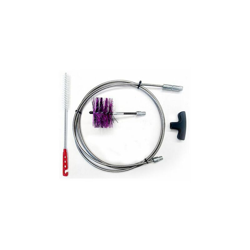 Kit 3 mt pulizia canna fumaria pellet dn 80 INOX professionale scov snodato características