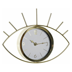 Orologio Grande occhio Metallo Dorato (29 x 4 x 22 cm) - Dkd Home Decor características