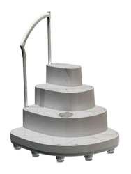 Scaletta amovibile MAJESTIC Lumi-O antiscivolo per piscina características