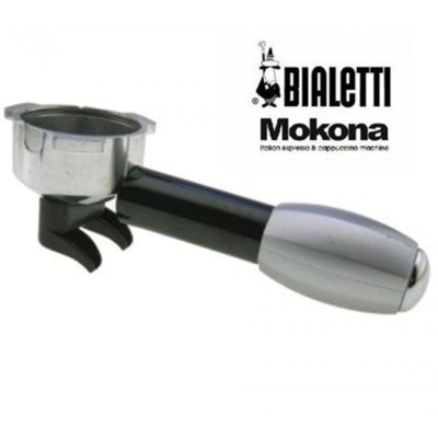 Braccetto Braccio Portafiltro Macchina Caffe' Mokona Bialetti Grigio