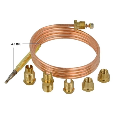 Termocoppia Gas Universale Cucina E Piani Di Cottura Lunghezza 120Cm