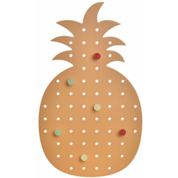 Appendiabiti Arancio Legno Ananas (21.5 x 1 x 37.5 cm) - Dkd Home Decor características