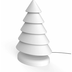 Albero Natale Snowy100 è la lampada Natalizia in polietilene ultra resistente, con lampadina E27 luce bianca intensa. características