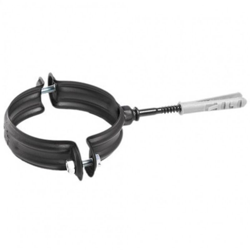 COLLARE TUBO STUFA A PELLET A MURO FASCETTA SORREGGI TUBO DIAM.80mm en oferta