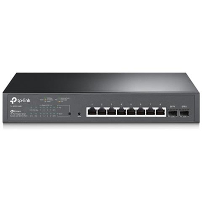 Switch TL-SG2210MP 8 Porte Gigabit PoE+ 10 / 100 / 1000 Mbps RJ-45 con 2 Porte SFP