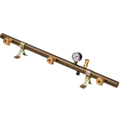 CENTRALINA 3 VIE MANOMETRO VALVOLA senza flessibili W20x1/14” Sx GAS BOMBOLE GPL