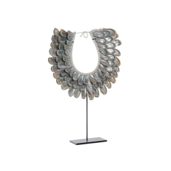 Statua Decorativa Dekodonia Metallo Conchiglie (36 x 7 x 50 cm) precio