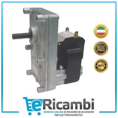 motore Motoriduttore stufe a pellet serie T3, 220VAC. FB1263 MCZ RED HYDRO