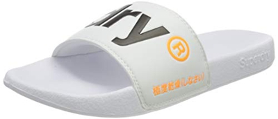 Superdry Classic Pool Slide, Mocassino Uomo, Ottica, Large EU