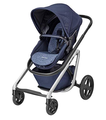 Maxi-Cosi Passeggino Lila Comodissimo adatto sin dal primo giorno, sistema da viaggio con culla per culla da 0 mesi – 3,5 anni, 0 – 15 kg, Sparkling G