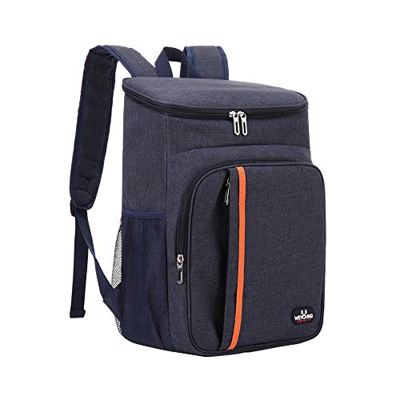 Hievomi Borsa Frigo, Zaino Termico 20L Borsa Termica Porta Pranzo Borsa della Spesa Isoterma per Alimenti, Mantieni Cibo Caldo o Freddo o Fresco, per 