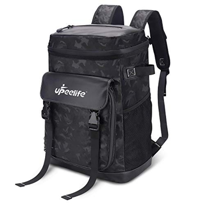 Upeelife Zaino Termico Grande 30 Litri Con Cinghia Di Fissaggio Regolabile Per Coperta, Borsa Termica Impermeabile Borsa Frigo Isoterma Per Campeggio,
