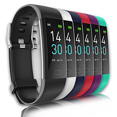 Smartwatch Fitness Activity Tracker GPS Uomo Donna Saturimetro Pressione Sanguigna Cardiofrequenzimetro Orologio Contapassi IP68 Sveglia Bluetooth Tou