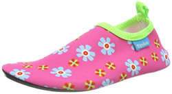 Playshoes Calzature da Acqua con Protezione UV Floreale, Scarpe da Mare Unisex-Bambini, Rosa (Pink 18), 18/19 EU precio