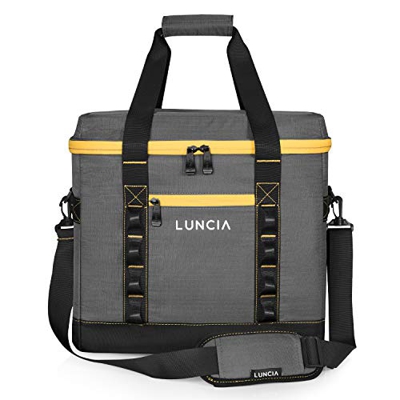 LUNCIA Borsa Frigo Grande 45L Pieghevole Isolato Borsa Termica per Picnic/ Generi Alimentari / Shopping / Campeggio / Viaggi