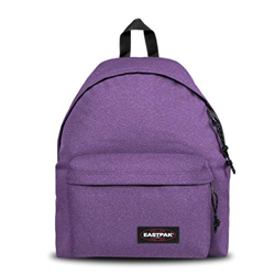 EASTPAK PADDED PAK'R Zaino, 40 cm, 24 L, Tessuto glitterato, Viola (Sparkly Petunia) precio