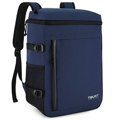 TOURIT Zaino Termico 32 lattine Grande capacità Borsa Termica Zaino Isolato per Uomini Donne per Picnic, Escursioni, Campeggio, Pesca o Lavoro