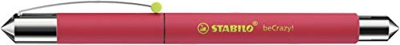 Penna Stilografica - STABILO beCrazy! Uni Colors in Rosso Anguria - Cartuccia Blu inclusa