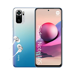 Xiaomi Redmi Note 10S - Smartphone 6GB+64GB, 6.43” AMOLED DotDisplay, MediaTek Helio G95, 64MP Quad Camera, 5000mAh, Ocean Blue (Official Version+2 Ye características